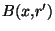 $B(x,r')$