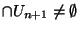 $\cap U_{n+1}\neq \emptyset$