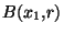 $B(x_1,r)$