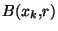 $B(x_k,r)$