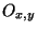 $O_{x,y}$